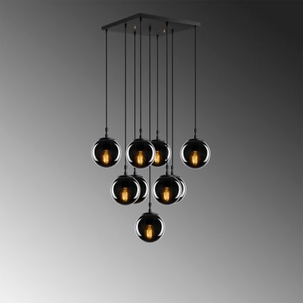 Lampadario su filo EFE 9xE27/40W/230V