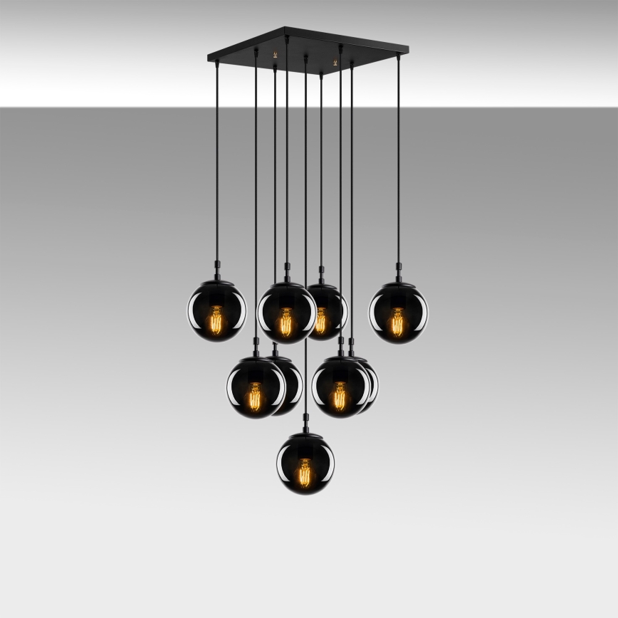 Lampadario su filo EFE 9xE27/40W/230V
