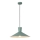 Lampadario su filo ELISTA 1xE27/60W/230V turchese