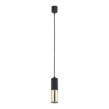 Lampadario su filo ELIT 1xGU10/10W/230V nero