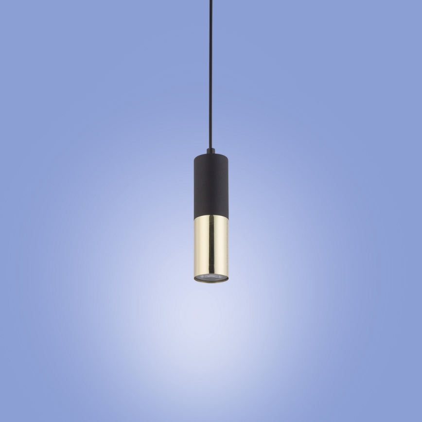 Lampadario su filo ELIT 1xGU10/10W/230V nero