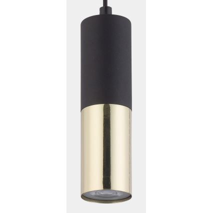 Lampadario su filo ELIT 1xGU10/10W/230V nero
