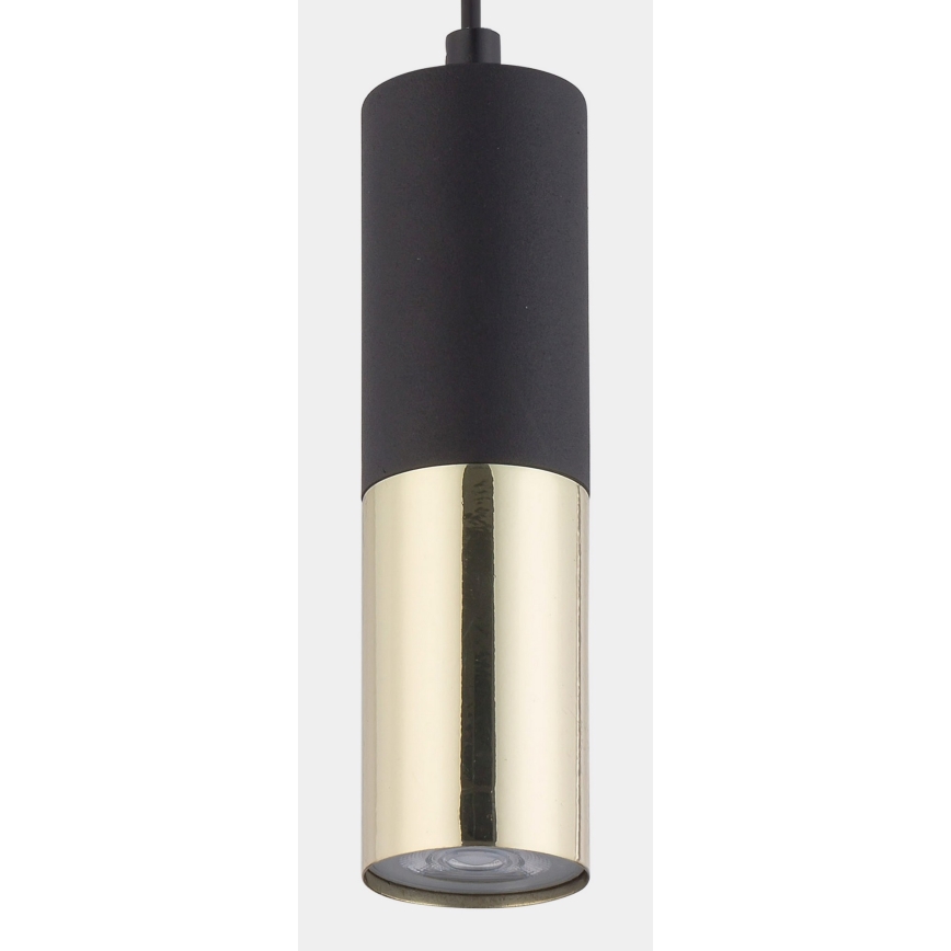 Lampadario su filo ELIT 1xGU10/10W/230V nero