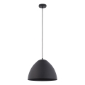 Lampadario su filo FARO 1xE27/60W/230V nero