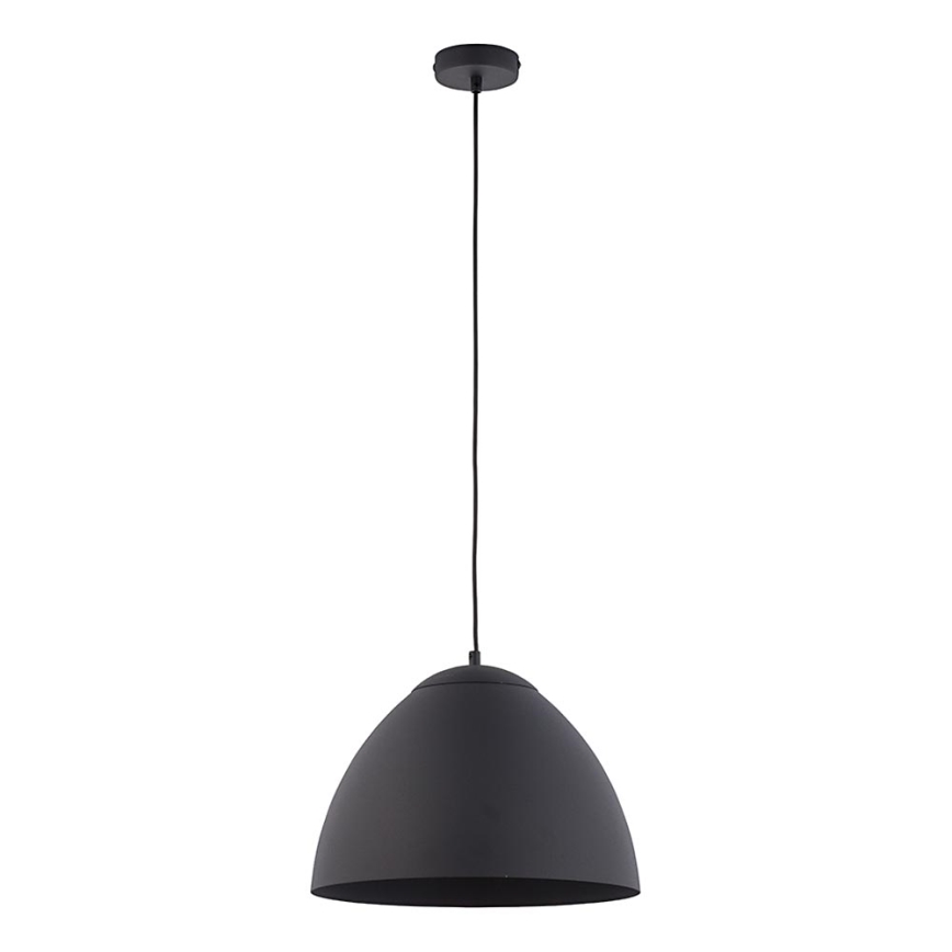 Lampadario su filo FARO 1xE27/60W/230V nero