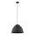 Lampadario su filo FARO 1xE27/60W/230V nero