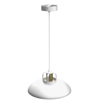 Lampadario su filo  FELIX 1xE27/60W/230V bianco