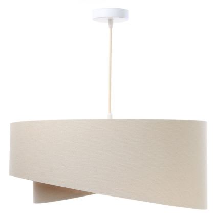 Lampadario su filo GALAXY 1xE27/60W/230V beige