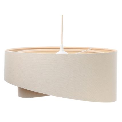 Lampadario su filo GALAXY 1xE27/60W/230V beige