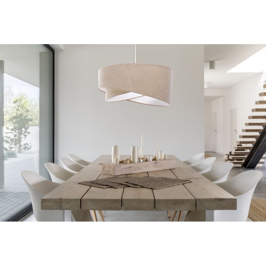Lampadario a sospensione con filo GALAXY 1xE27/60W/230V