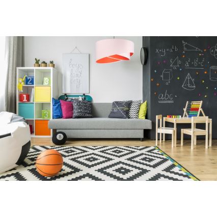 Lampadario a sospensione con filo GALAXY 1xE27/60W/230V