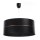 Lampadario su filo GLAM HOME 1xE27/60W/230V d. 40 cm nero