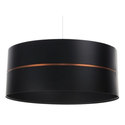 Lampadario su filo GLAM HOME 1xE27/60W/230V d. 40 cm nero