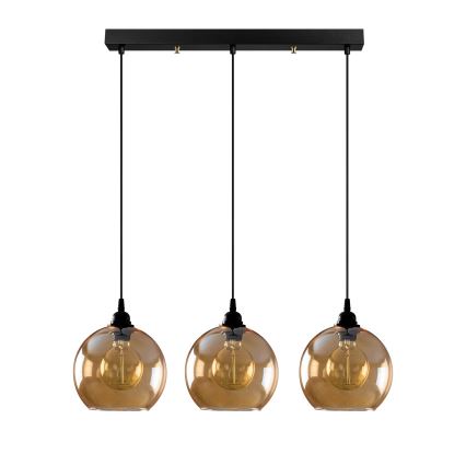 Lampadario su filo GOLD 3xE27/40W/230V