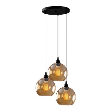 Lampadario su filo GOLD 3xE27/40W/230V