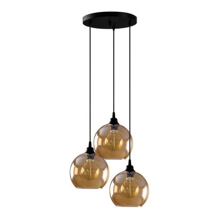 Lampadario su filo GOLD 3xE27/40W/230V