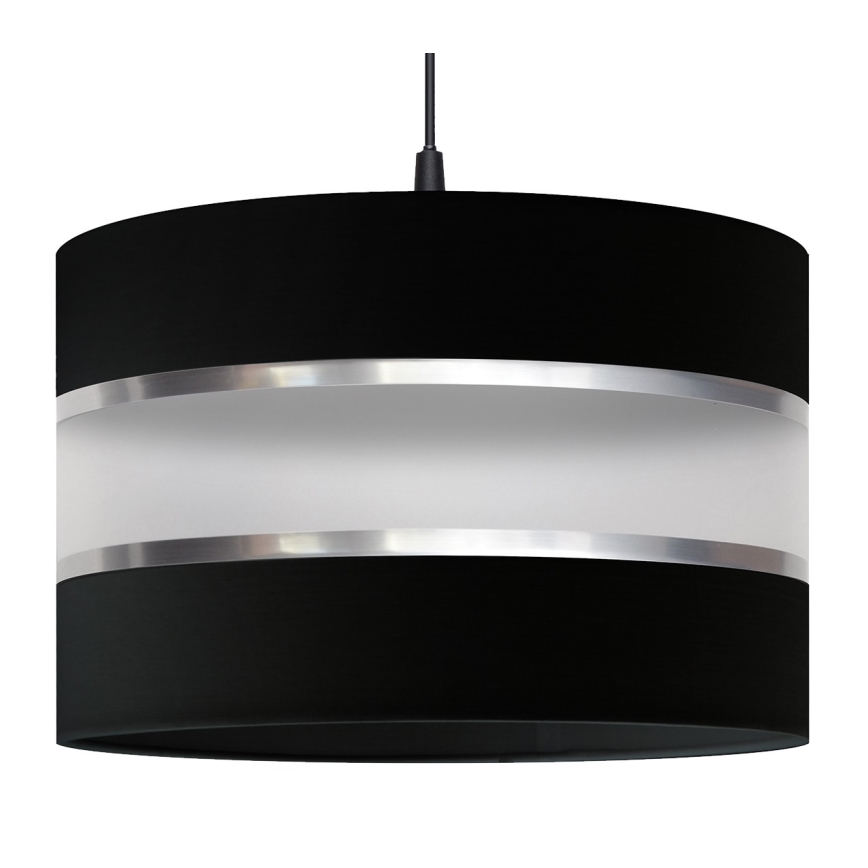 Lampadario su filo HELEN 1xE27/15W/230V nero