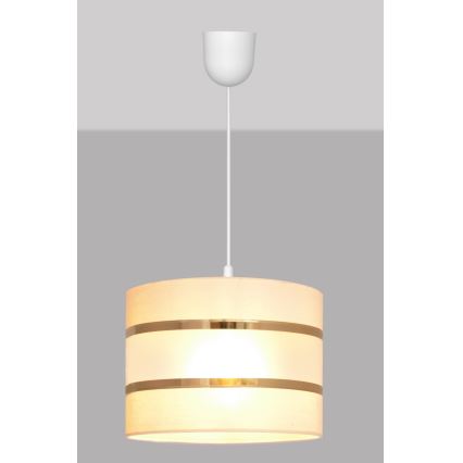 Lampadario su filo HELEN 1xE27/60W/230V crema