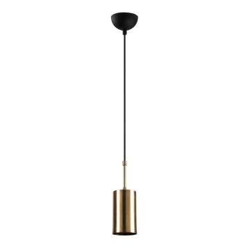 Lampadario su filo  KEM 1xE27/40W/230V oro