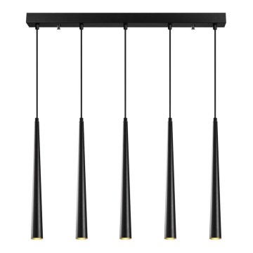Lampadario su filo LED UGUR 5xLED/3W/230V