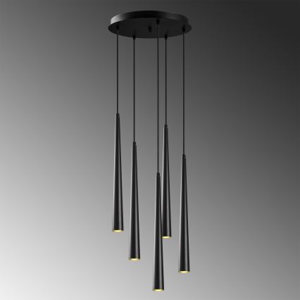 Lampadario su filo LED UGUR 5xLED/3W/230V