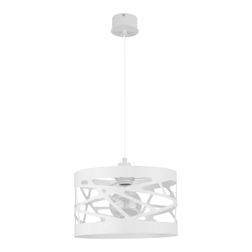 Lampadario su filo MODUL FREZ 1xE27/60W/230V d. 30 cm bianco