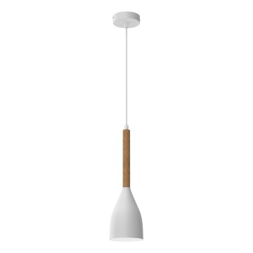 Lampadario su filo MUZA NEW 1xE27/60W/230V bianco