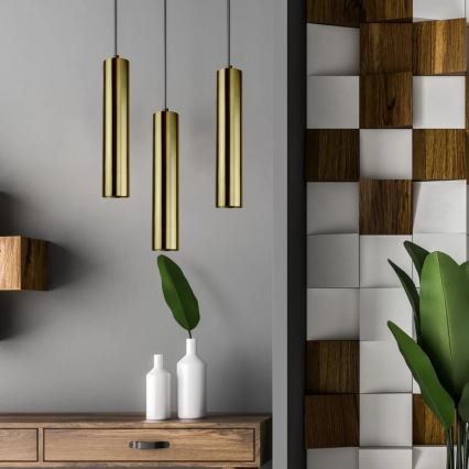 Lampadario su filo NAPOLI 3xGU10/8W/230V
