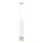 Lampadario su filo NEST 1xGU10/8W/230V bianco/dorato