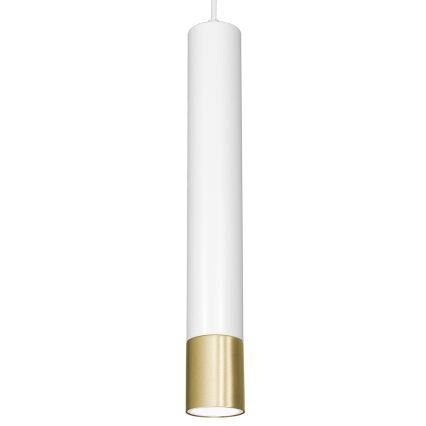 Lampadario su filo NEST 3xGU10/8W/230V bianco/dorato