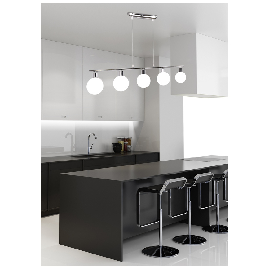 Lampadario su filo ODEN 5xG9/40W/230V