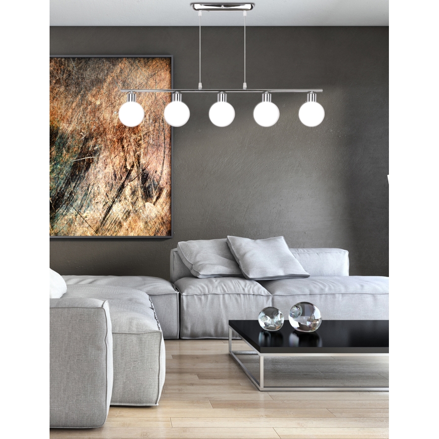 Lampadario su filo ODEN 5xG9/40W/230V