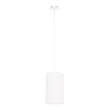 Lampadario su filo OTTO 1xE27/60W/230V d. 15 cm bianco