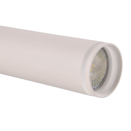 Lampadario su filo per sistema a binario PARIGI 3xGU10/10W/230V + 1 m rotaia sistema bianco