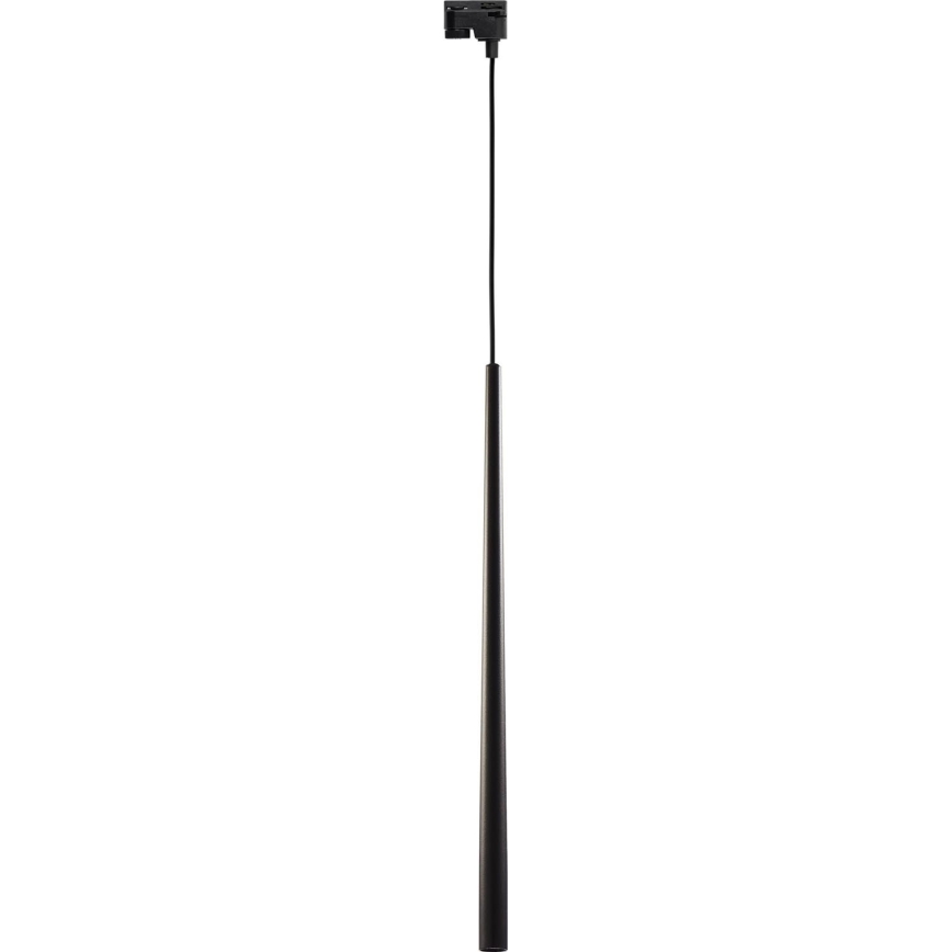 Lampadario su filo per sistema a binario PIANO 1xG9/8W/230V nero