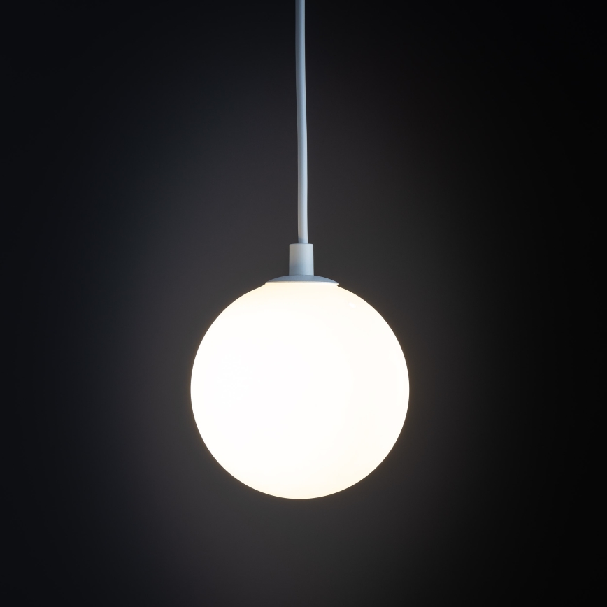 Lampadario a sospensione con filo per sistema ferroviario monofase TRACER 1xG9/8W/230V bianco