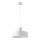 Lampadario su filo RIF 1xE27/60W/230V d. 25 cm bianco