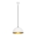 Lampadario su filo  SIVANI 1xE27/40W/230V bianco