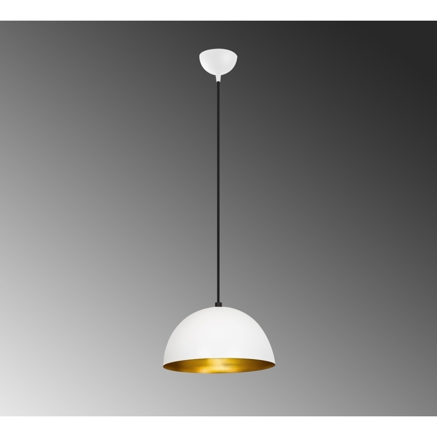 Lampadario su filo  SIVANI 1xE27/40W/230V bianco