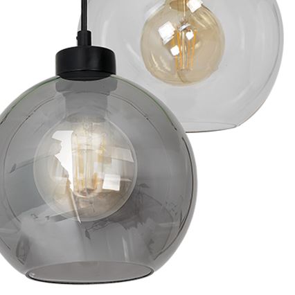 Lampadario su filo SOFIA 3xE27/60W/230V mix