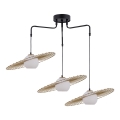 Lampadario su filo SOL 3xE27/60W/230V oro