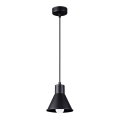 Lampadario su filo TALEJA 1xE27/60W/230V nero