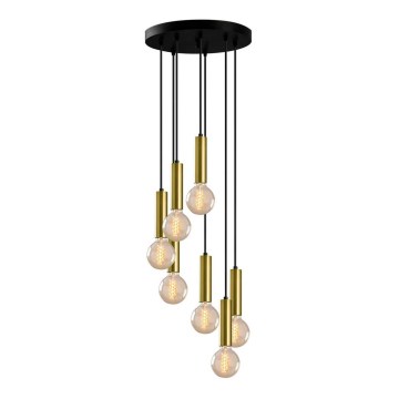 Lampadario su filo TEMPO 7xE27/40W/230V