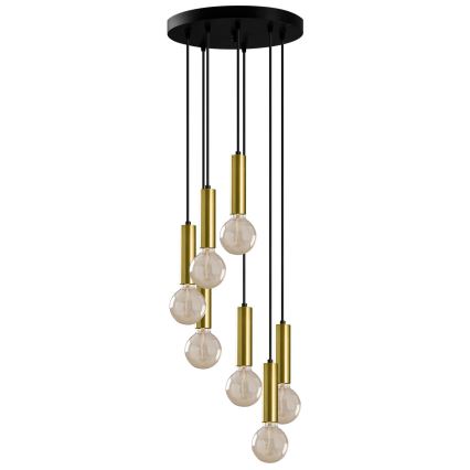 Lampadario su filo TEMPO 7xE27/40W/230V