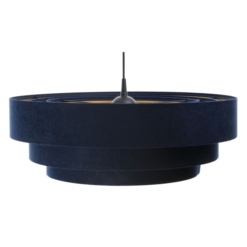 Lampadario su filo TRINITI 1xE27/60W/230V blu/giallo