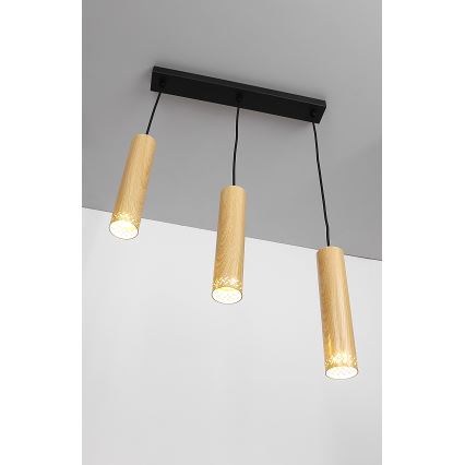 Lampadario su filo TUBO 3xGU10/25W/230V