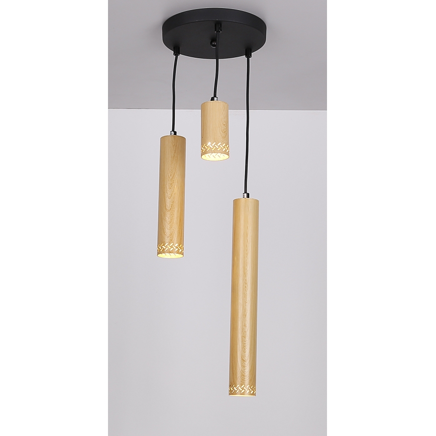 Lampadario su filo TUBO 3xGU10/25W/230V