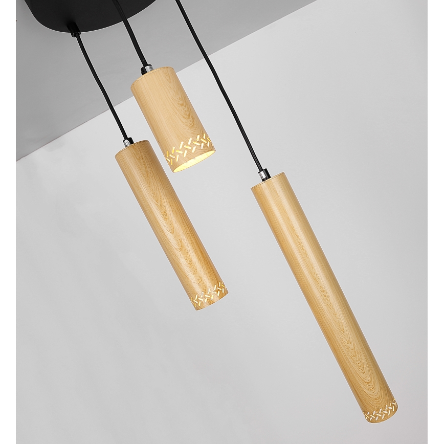 Lampadario su filo TUBO 3xGU10/25W/230V