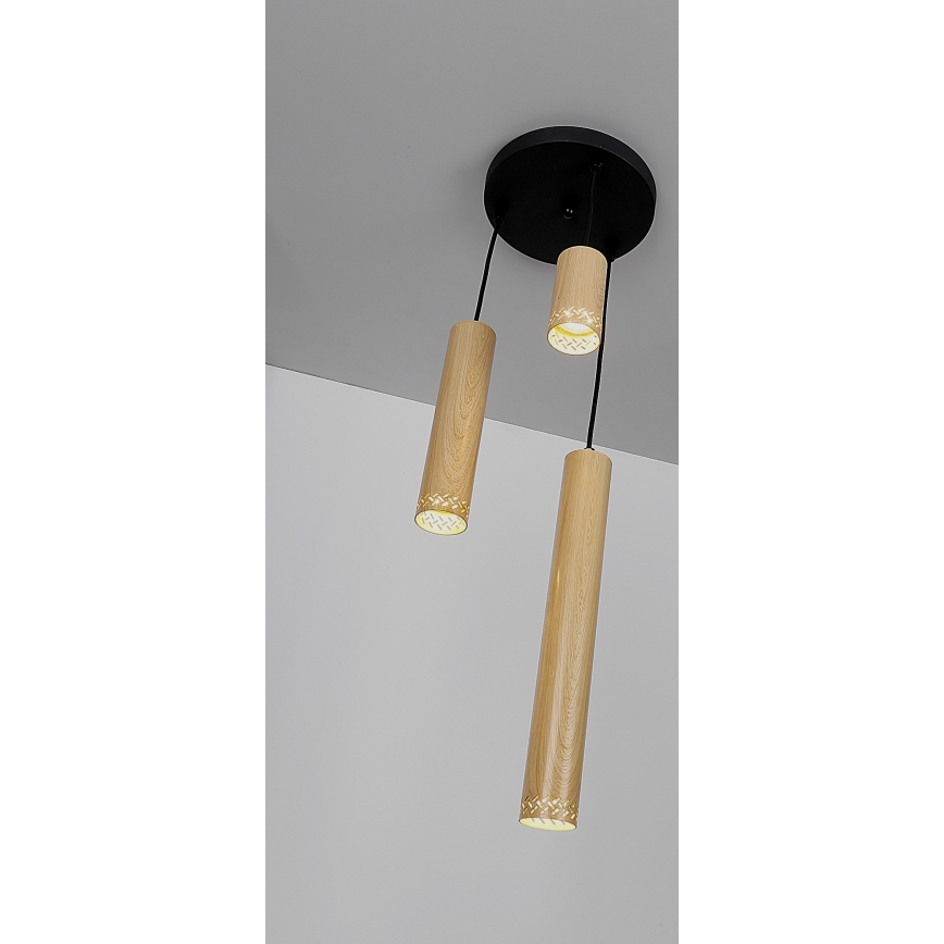 Lampadario su filo TUBO 3xGU10/25W/230V