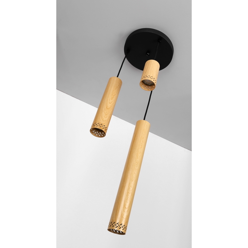 Lampadario su filo TUBO 3xGU10/25W/230V